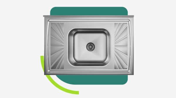 Pias de Aço Inox 430 - Cuba Simples