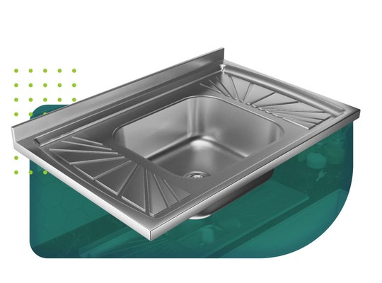 GNX Granito Inox - Pias de Aço Inox 430